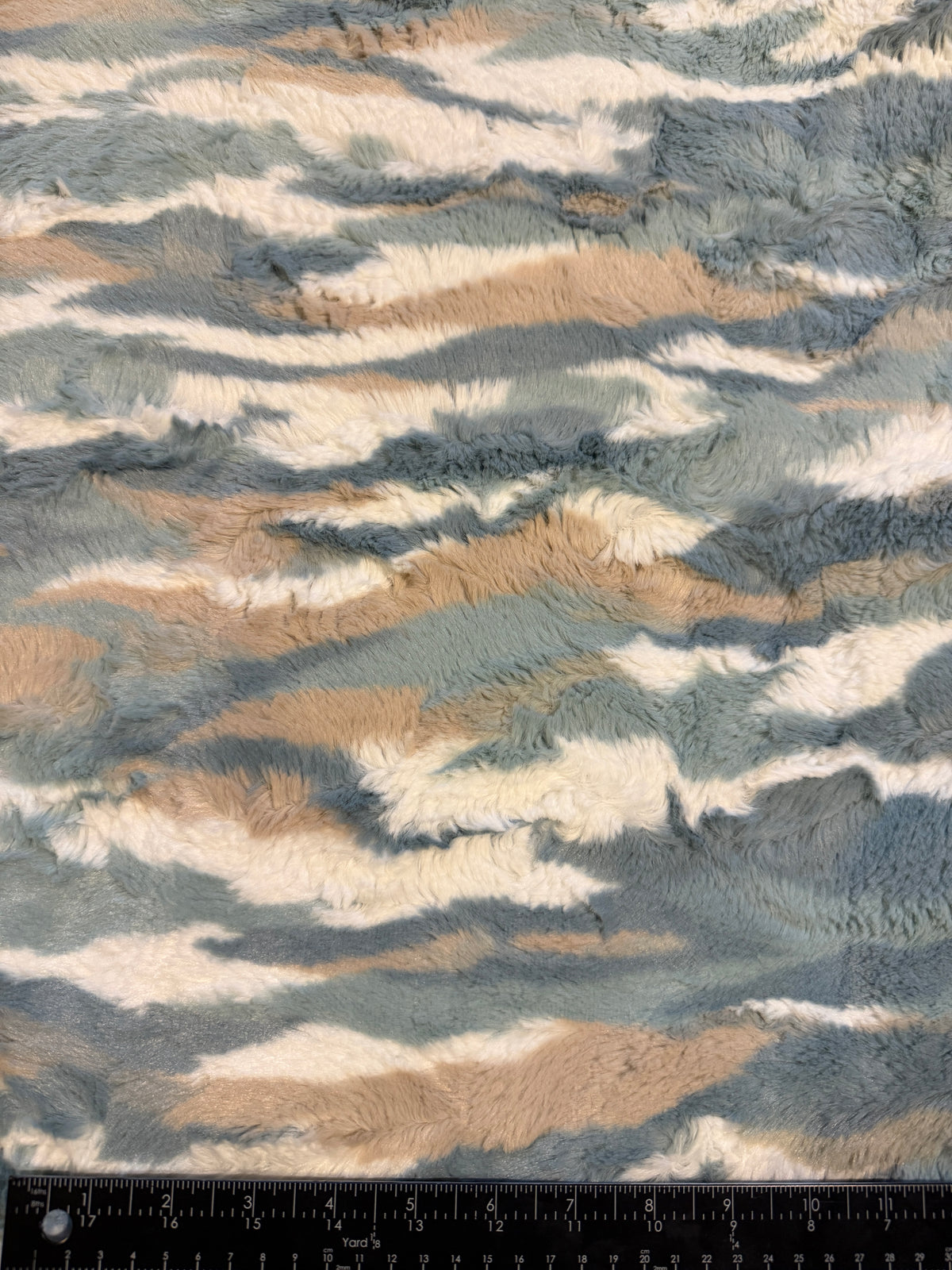 French Blue & Himalayan Raindrop Double-Sided Throw Blanket